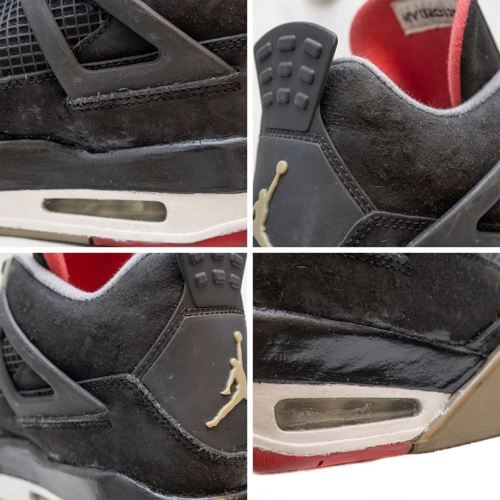 Nike Air Jordan 4‎ Retro ‘Bred’ 2012 OG Box – Size 12.5 / UK 11.5 / EU 47